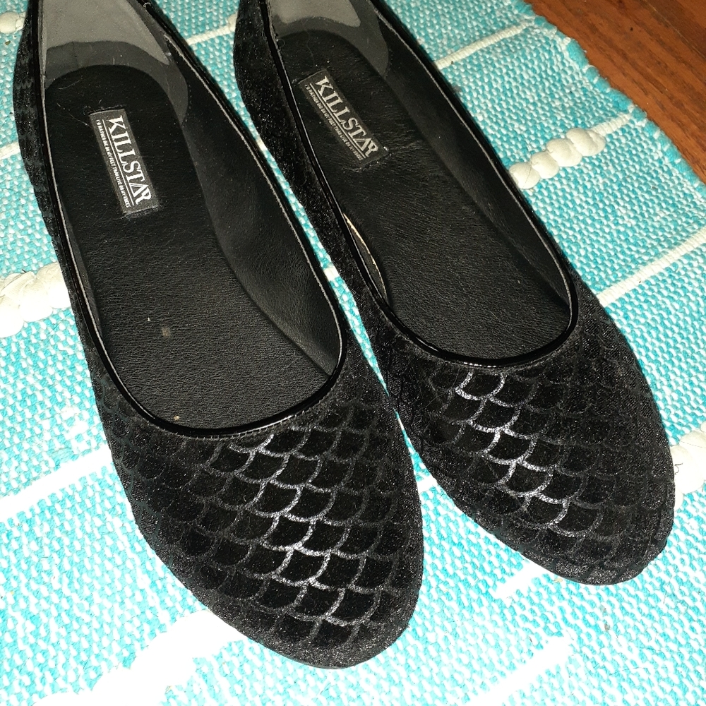 killstar fish mermaid scale flats